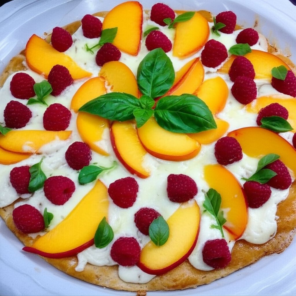 Summer Fruit Brunch Pizza