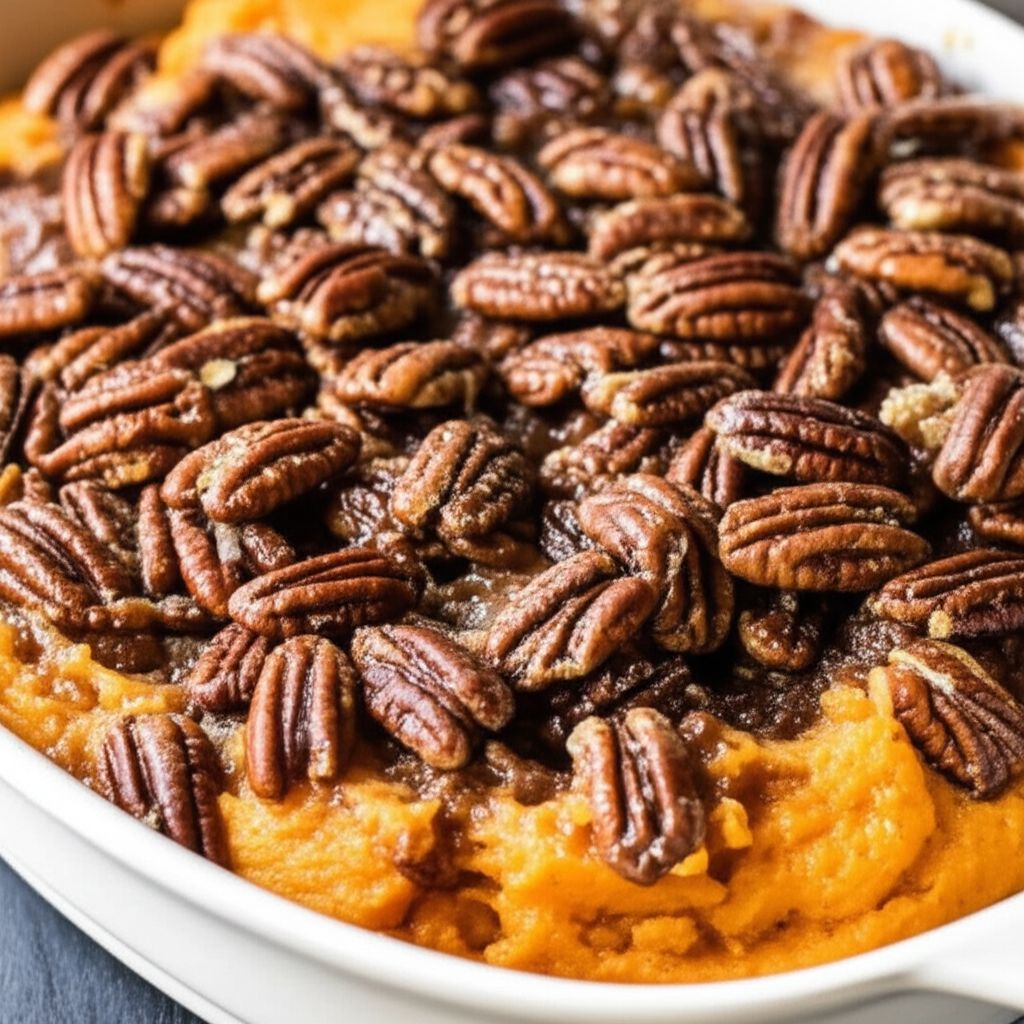 Tennessee Whiskey Sweet Potato Casserole