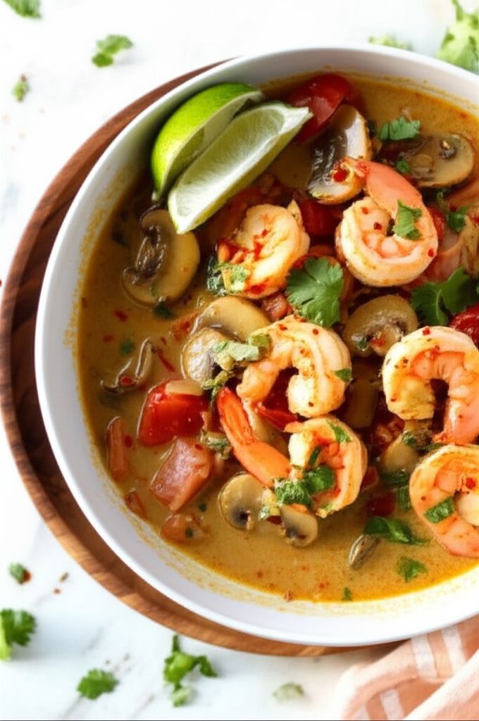 Thai Shrimp Curry with a Kick