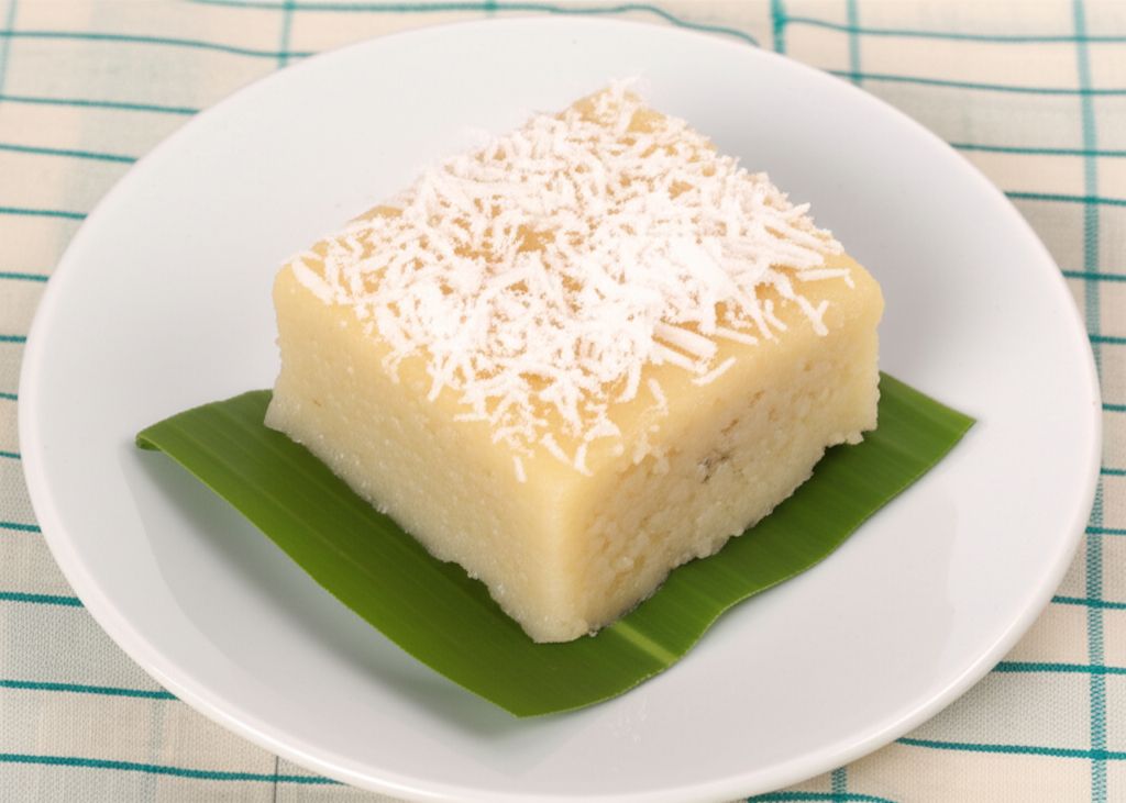 Thai Steamed Banana Cake