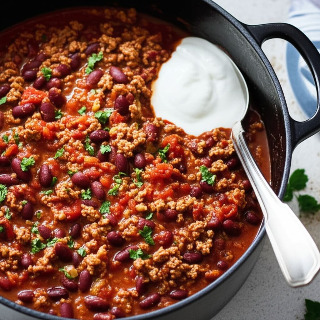 Three Bean Slow Burn Chili