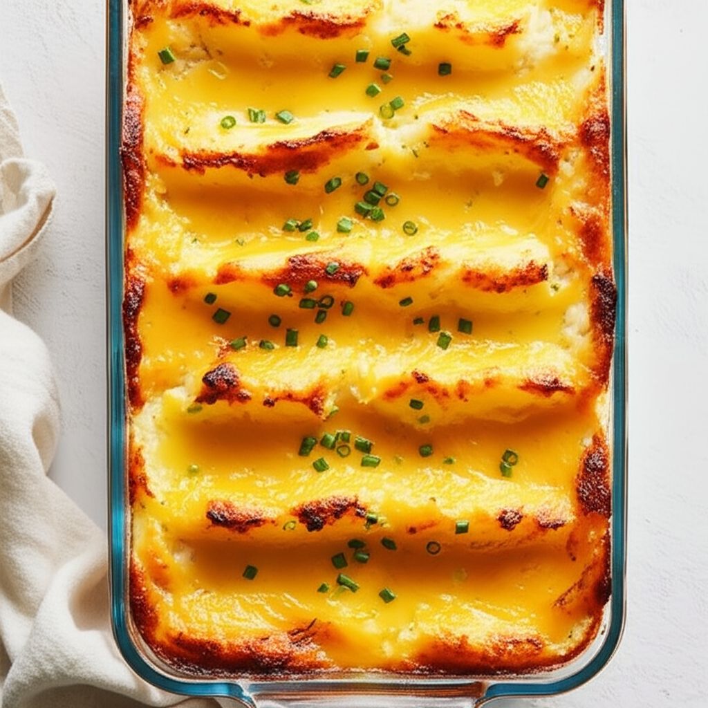 Twice-Baked Cheesy Potato Casserole