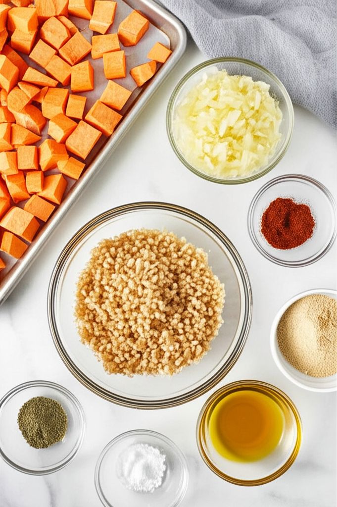 Vegan Sweet Potato and Bean Burritos
