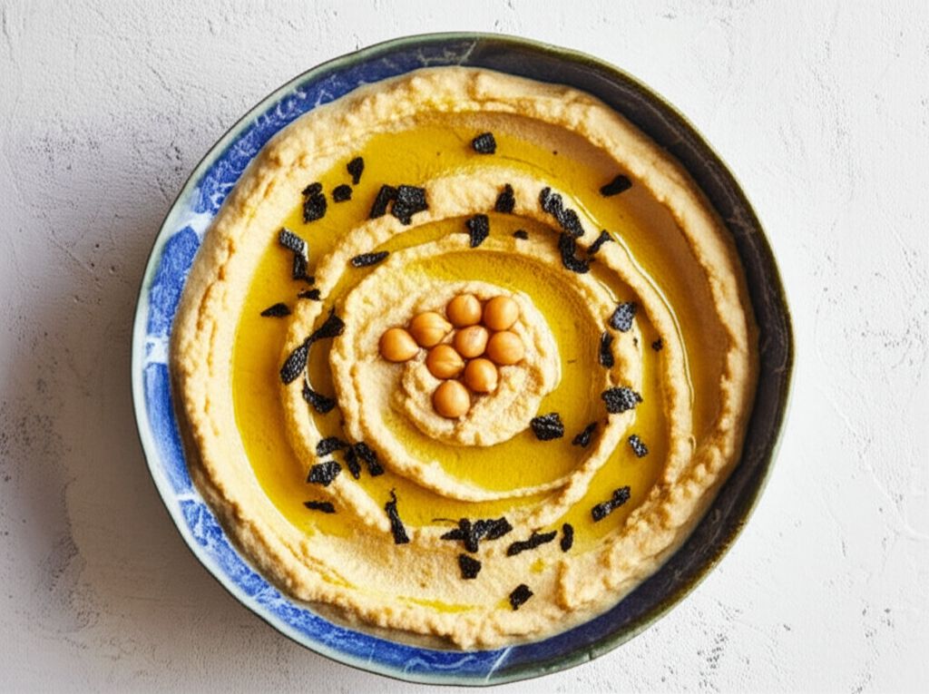 Wasabi and Soy Sauce Hummus