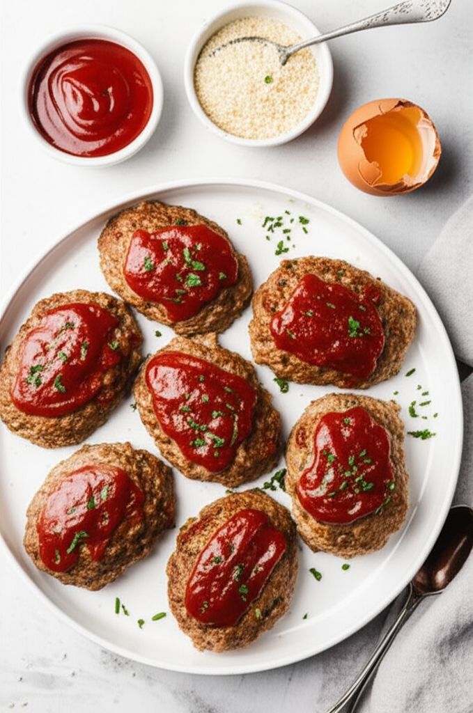 Air Fryer Mini Meatloaves