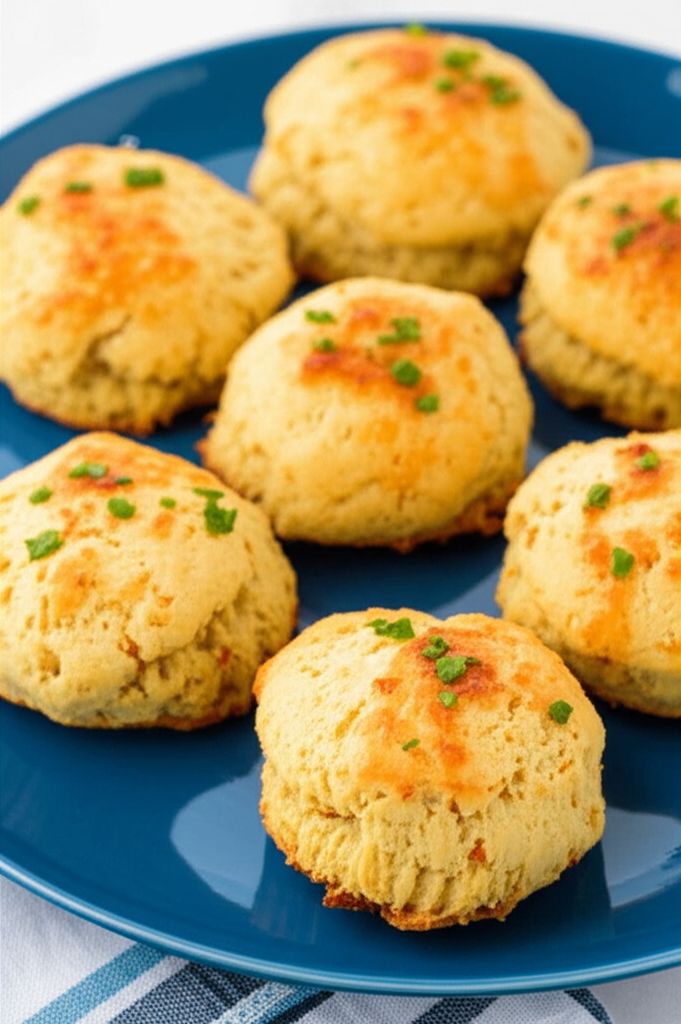 Air Fryer Zesty Cheddar Biscuits