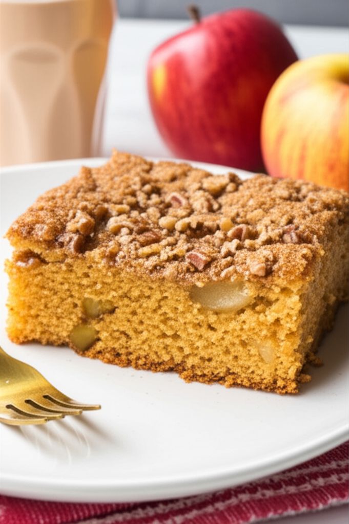 Apple Cardamom Overnight Cake