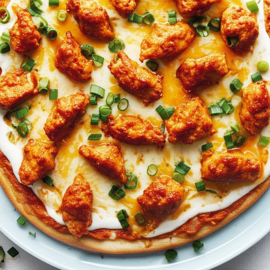 Bacon Buffalo Chicken Pizza