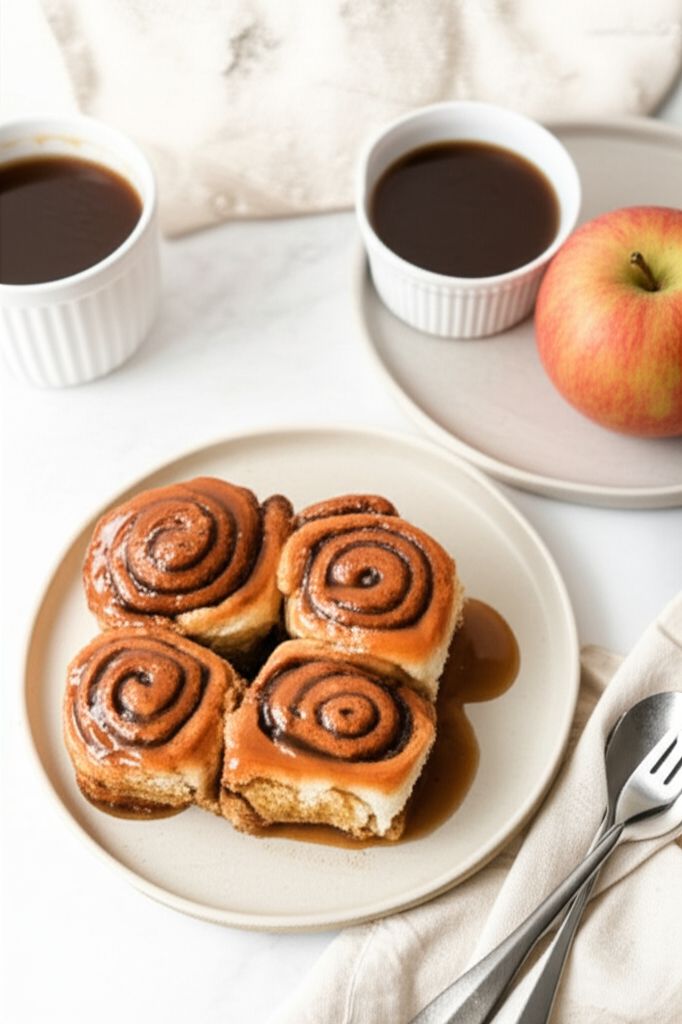 Baked Apple Cinnamon Rolls