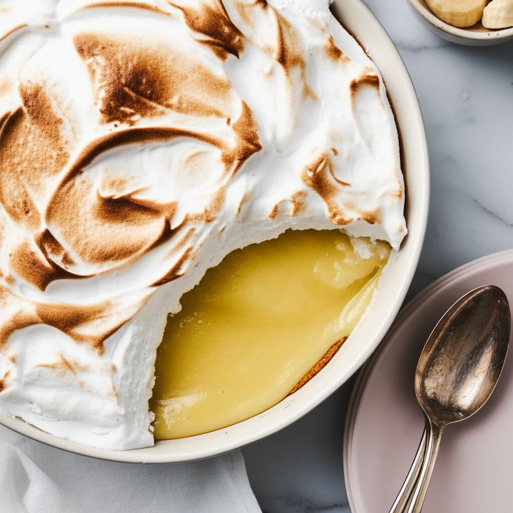 Banana Pudding with Meringue