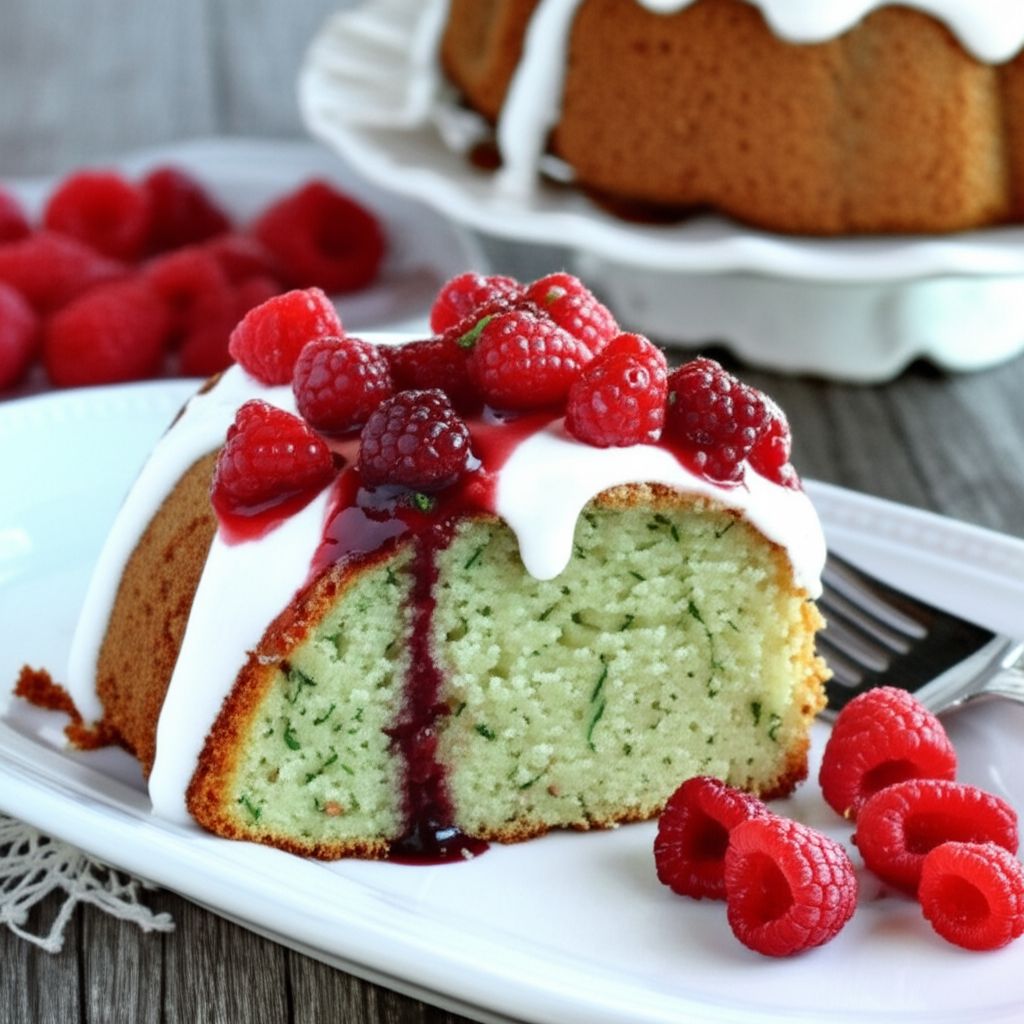 Basil Cake with Balsamic Strawberries