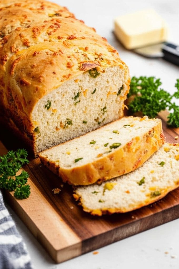 Beer-Onion-Jalapeno Cheese Bread