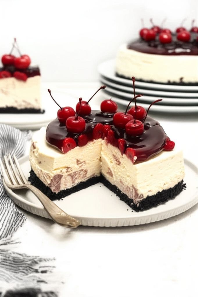 Black Forest Cheesecake