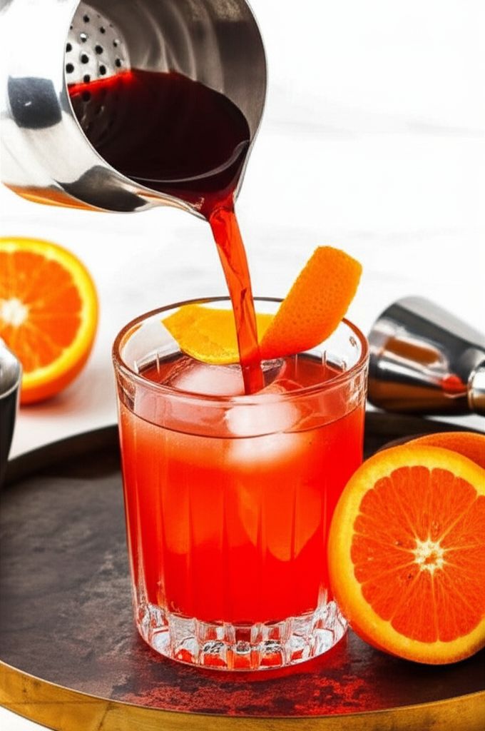 Blood and Sand Cocktail