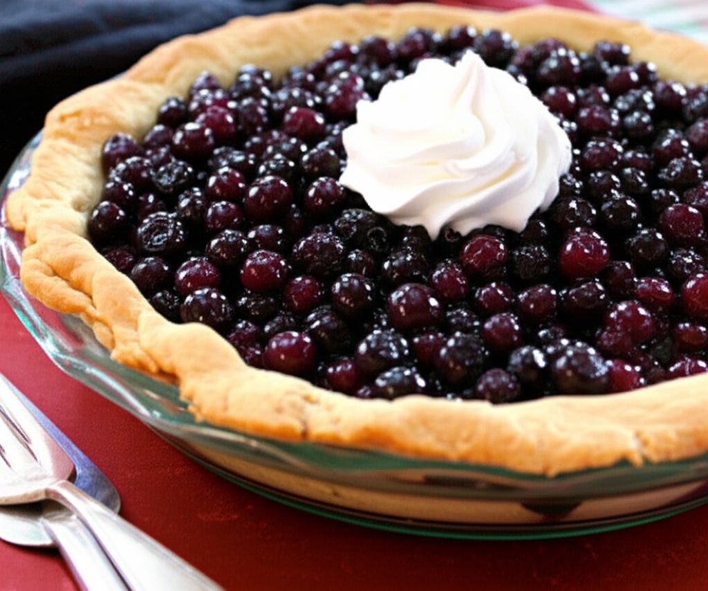 Blueberry Cream Pie