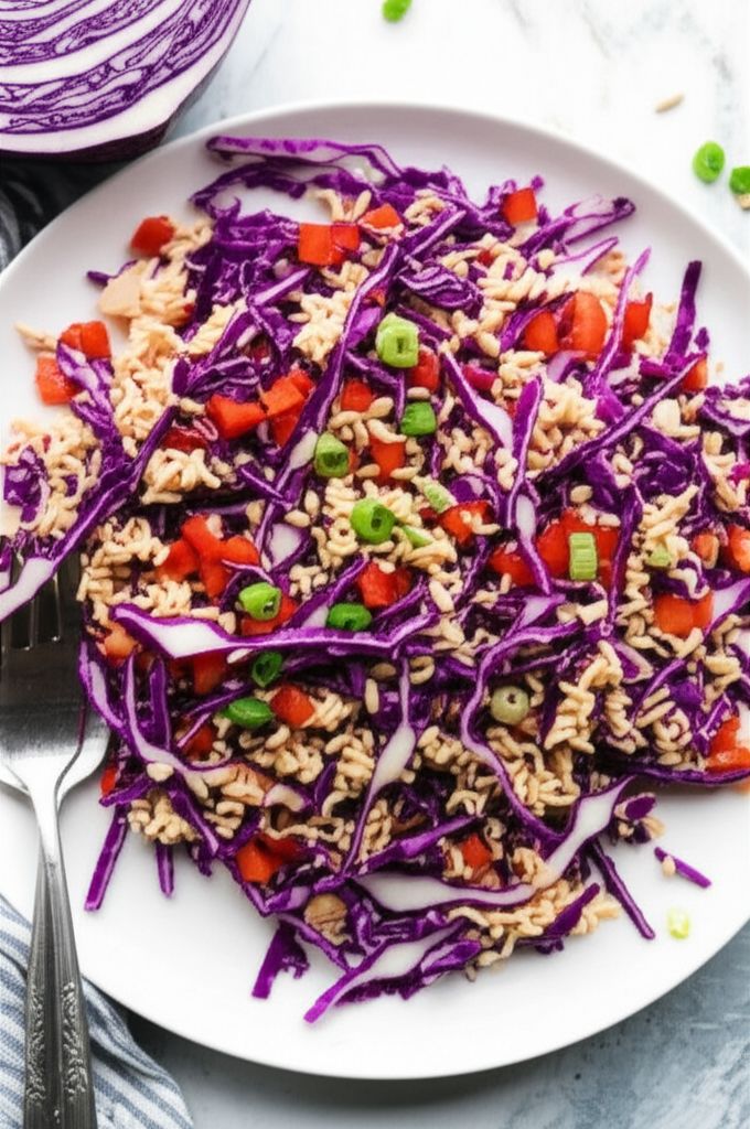 Cabbage Ramen Salad