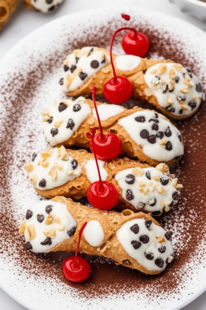 Cannoli with Chocolate Chips