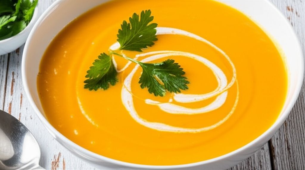 Carrot and Coriander Soup II