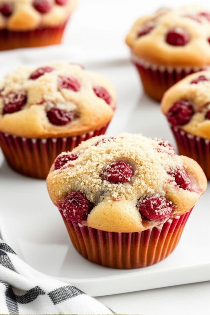 Cherry Cobbler Muffins