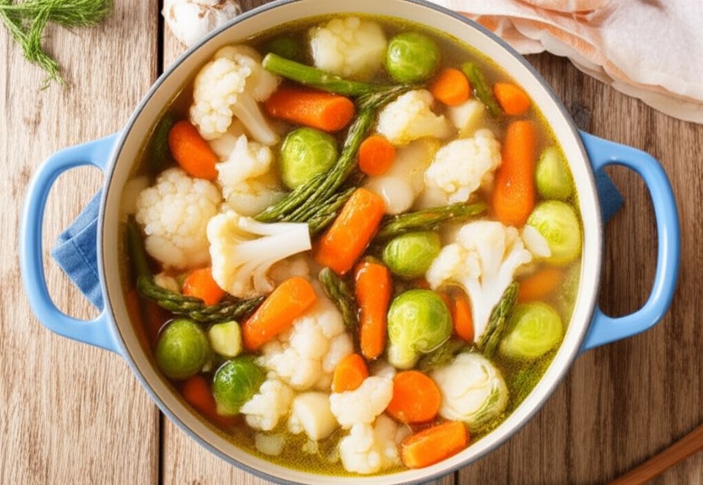 Chicken and Vegetables Soup
