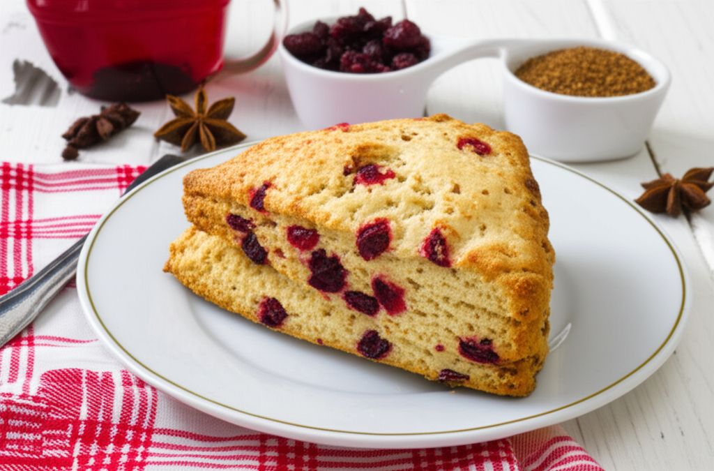 Chocolate Chip and Cranberry Scones