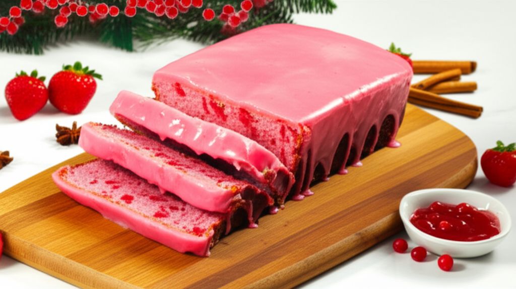 Christmas Strawberry Bread