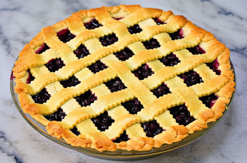 Concord Grape Pie III