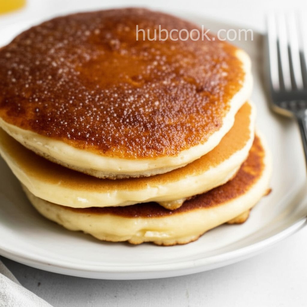 Creme Brulee Pancakes