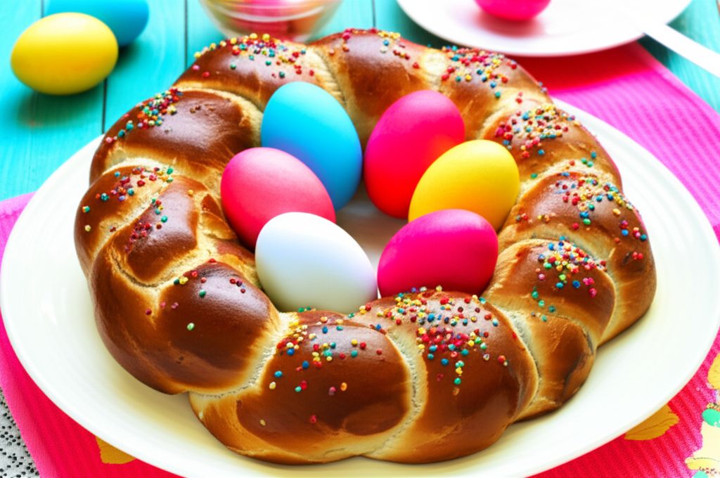 Easter Bird's Nest Bread