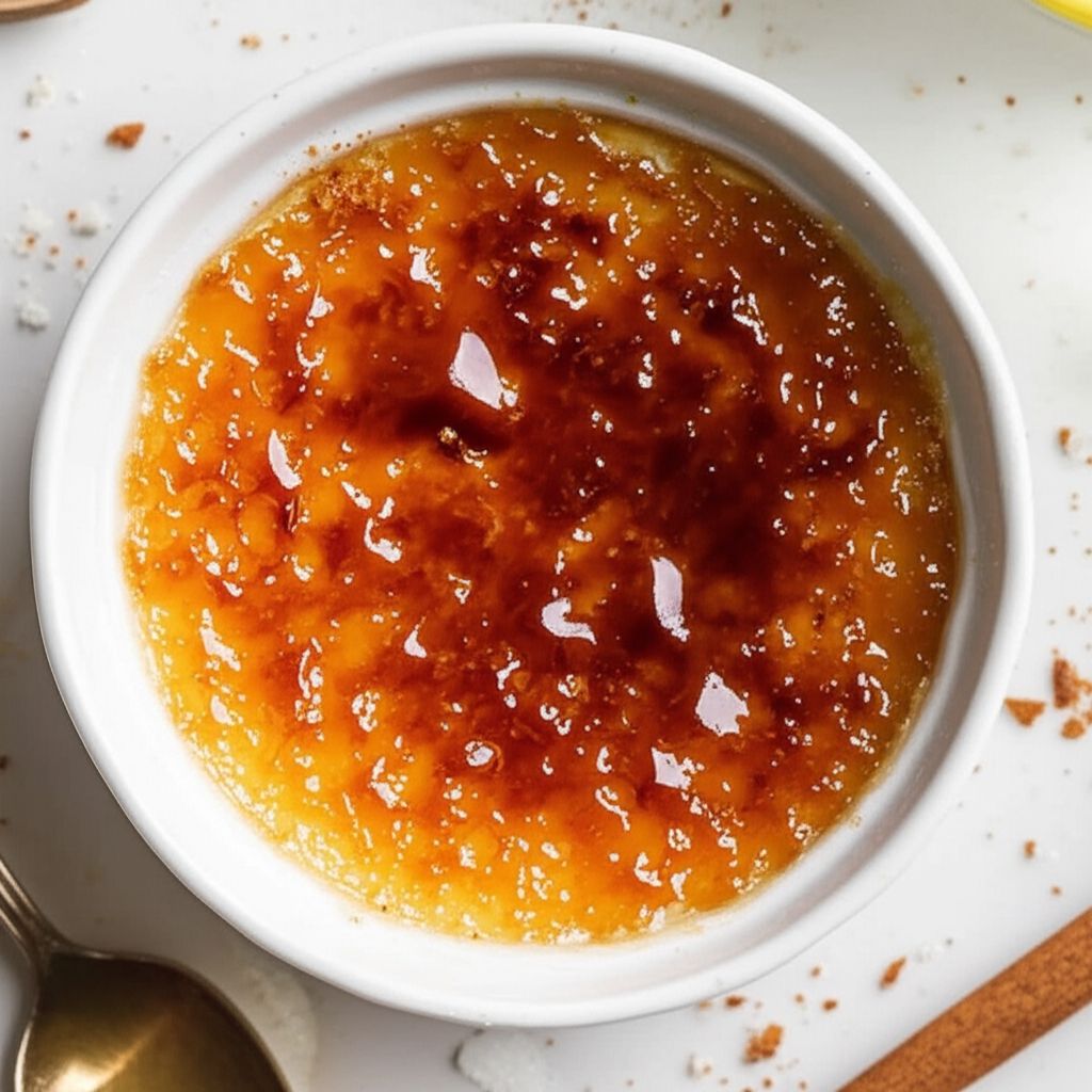 Eggnog Creme Brulee