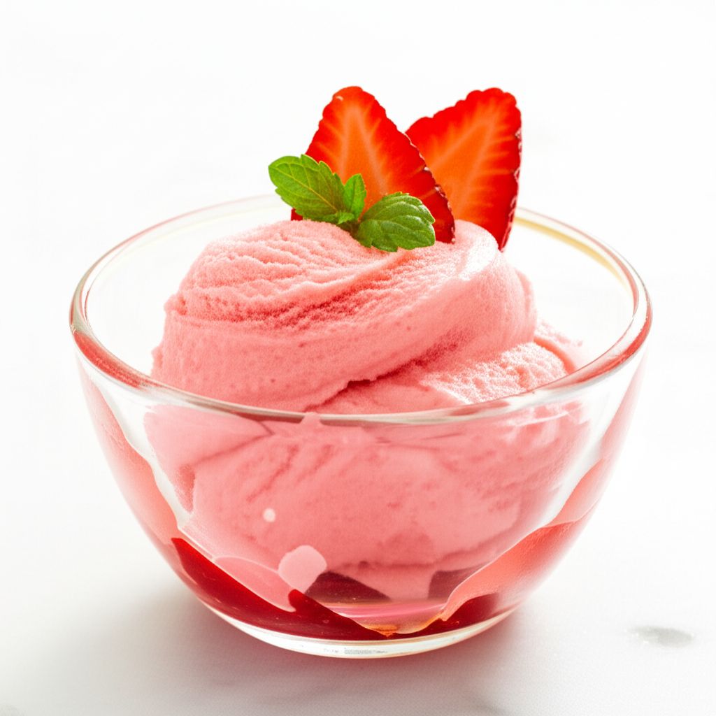 Frozen Strawberry Yogurt
