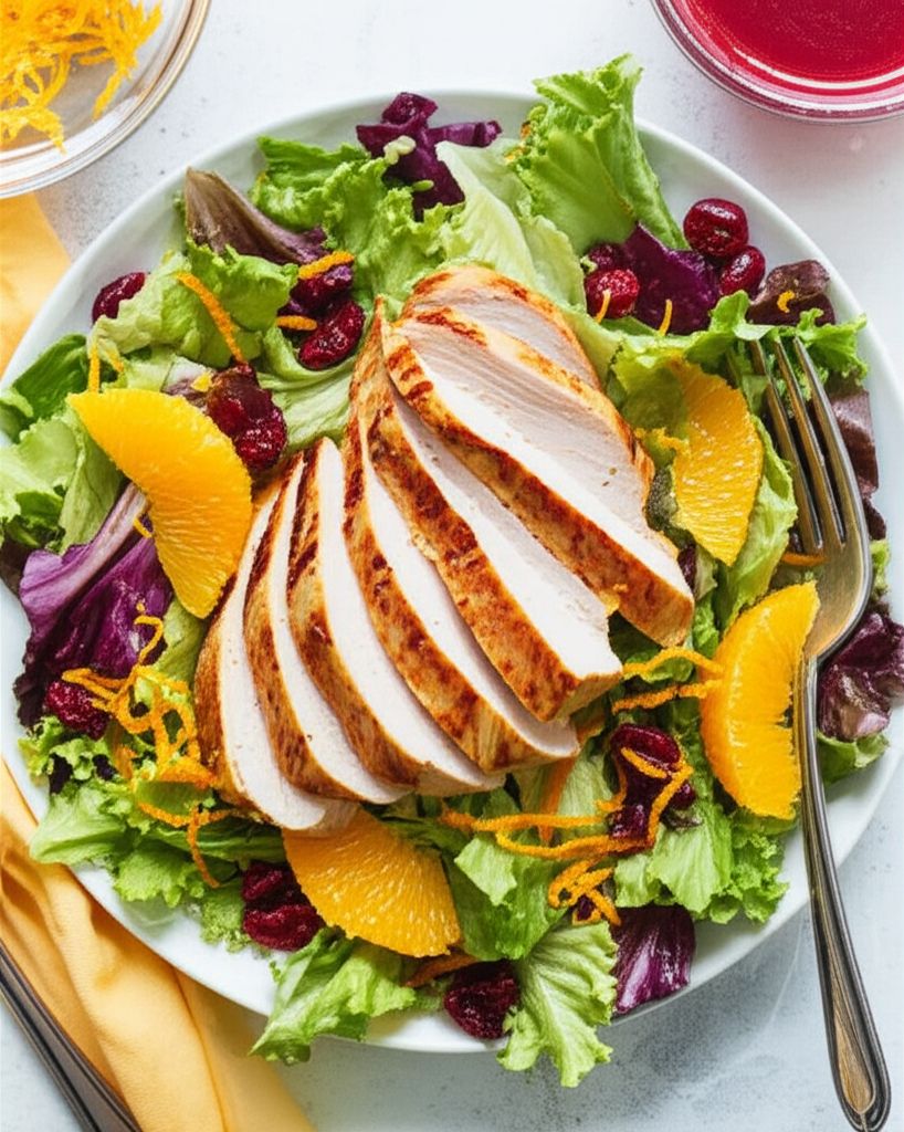 Grilled Chicken Salad Cosmopolitan