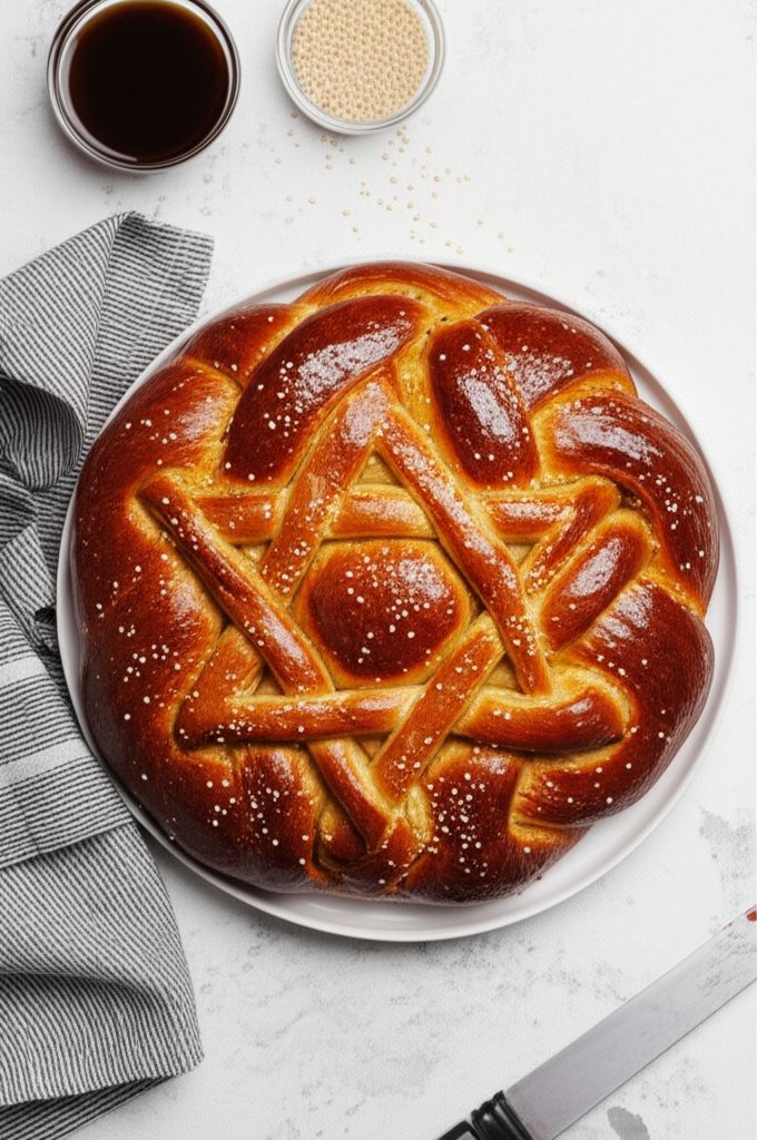 Hanukkah Star Challah