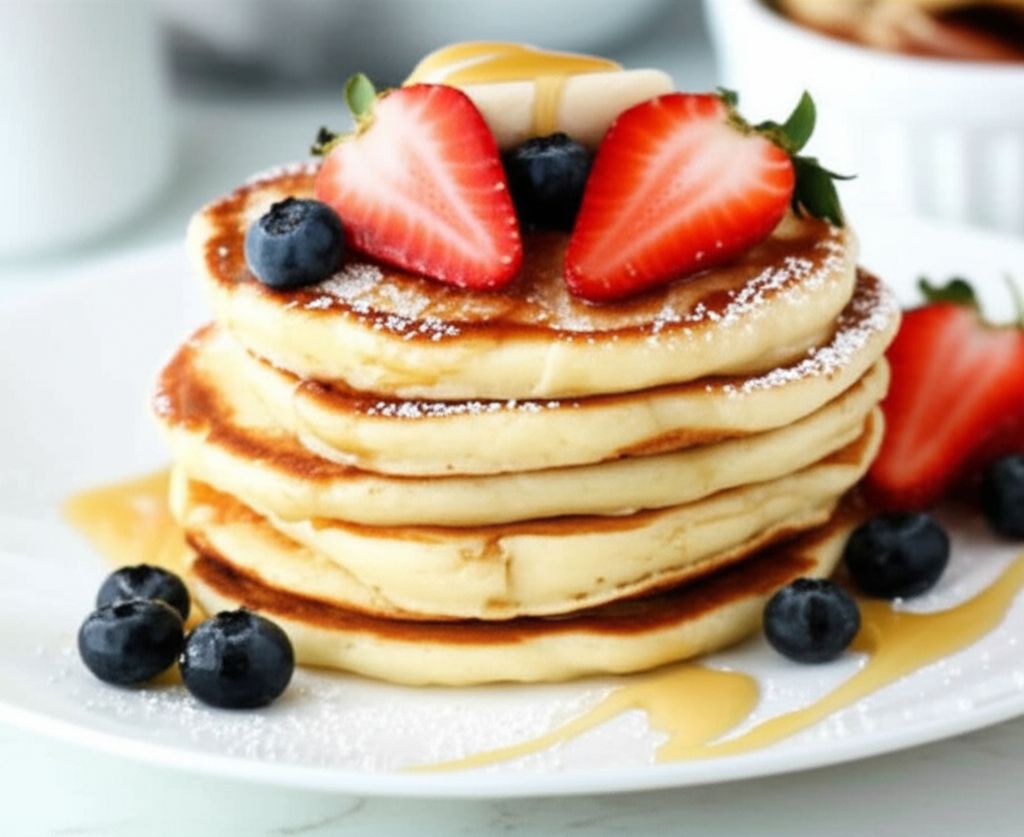 Healthier Good Old Fashioned Pancakes