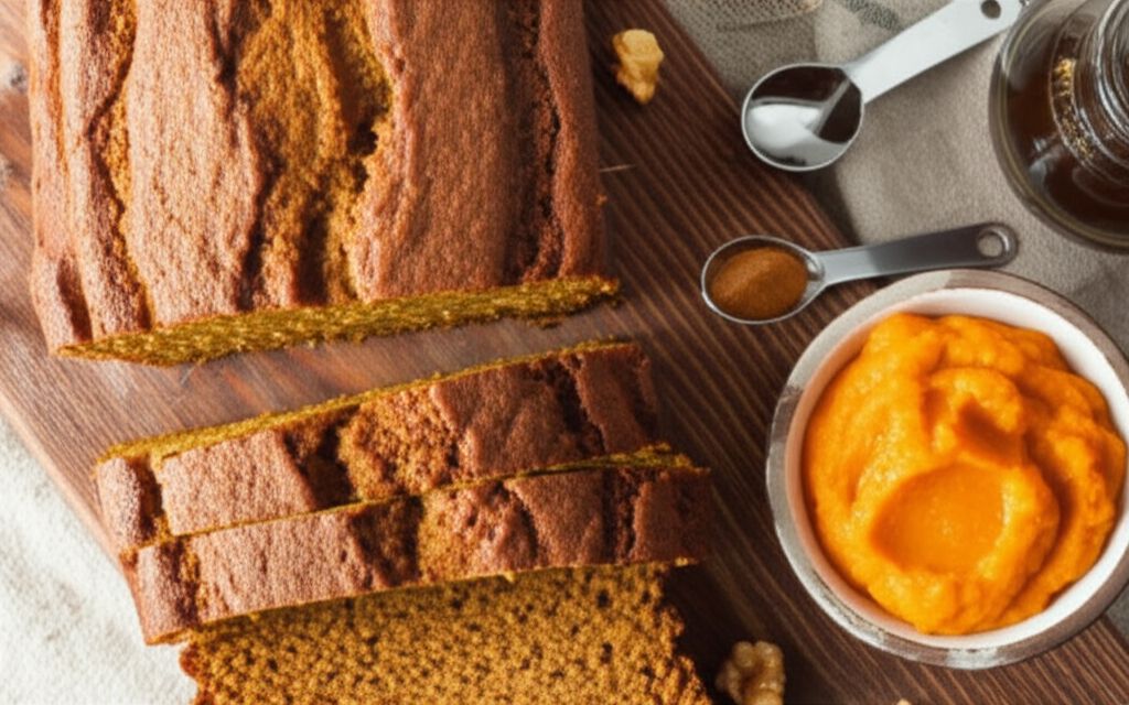 Healthier Pumpkin Bread