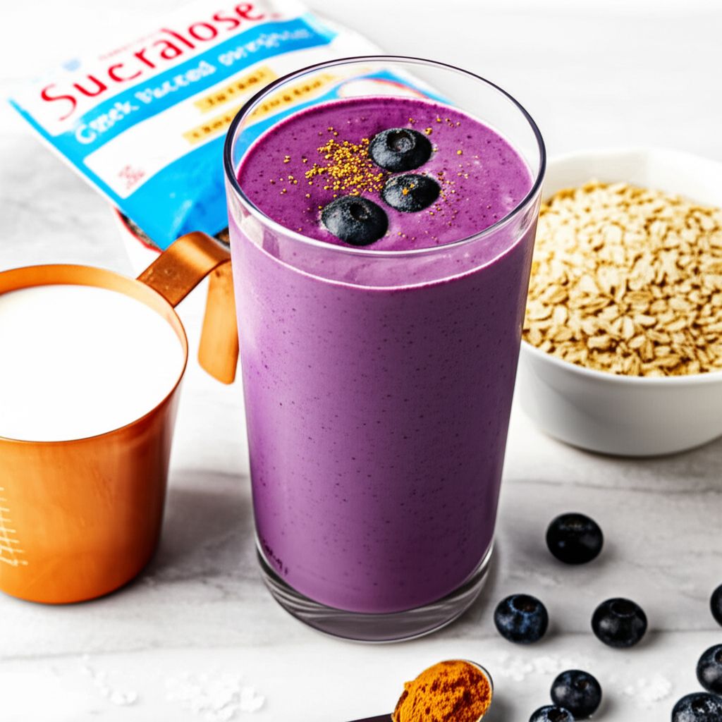 Heart Healthy Blueberry Smoothie