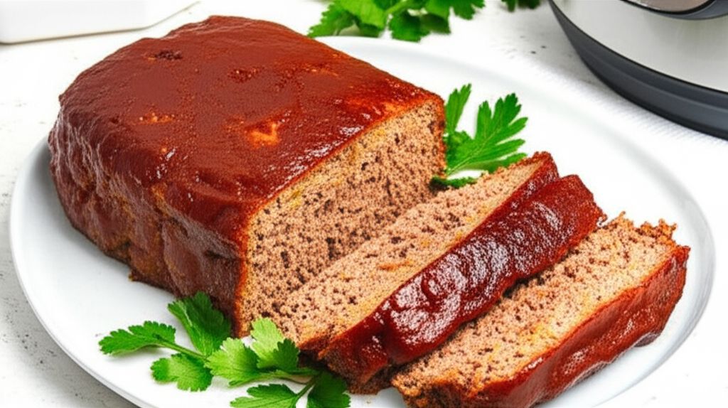 Instant Pot® BBQ Cheddar Meatloaf
