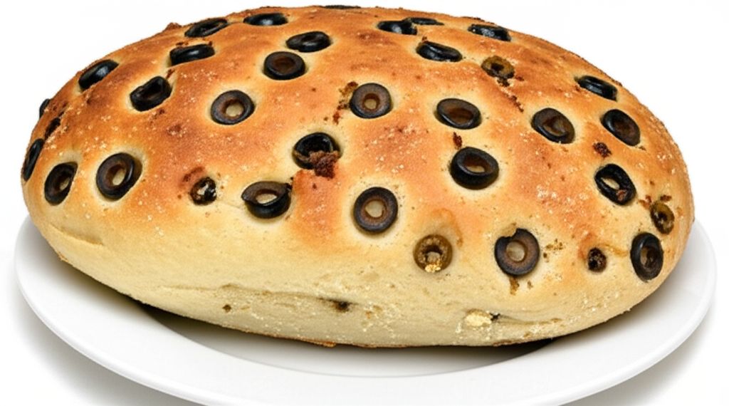 Kalamata Olive and Garlic Bread