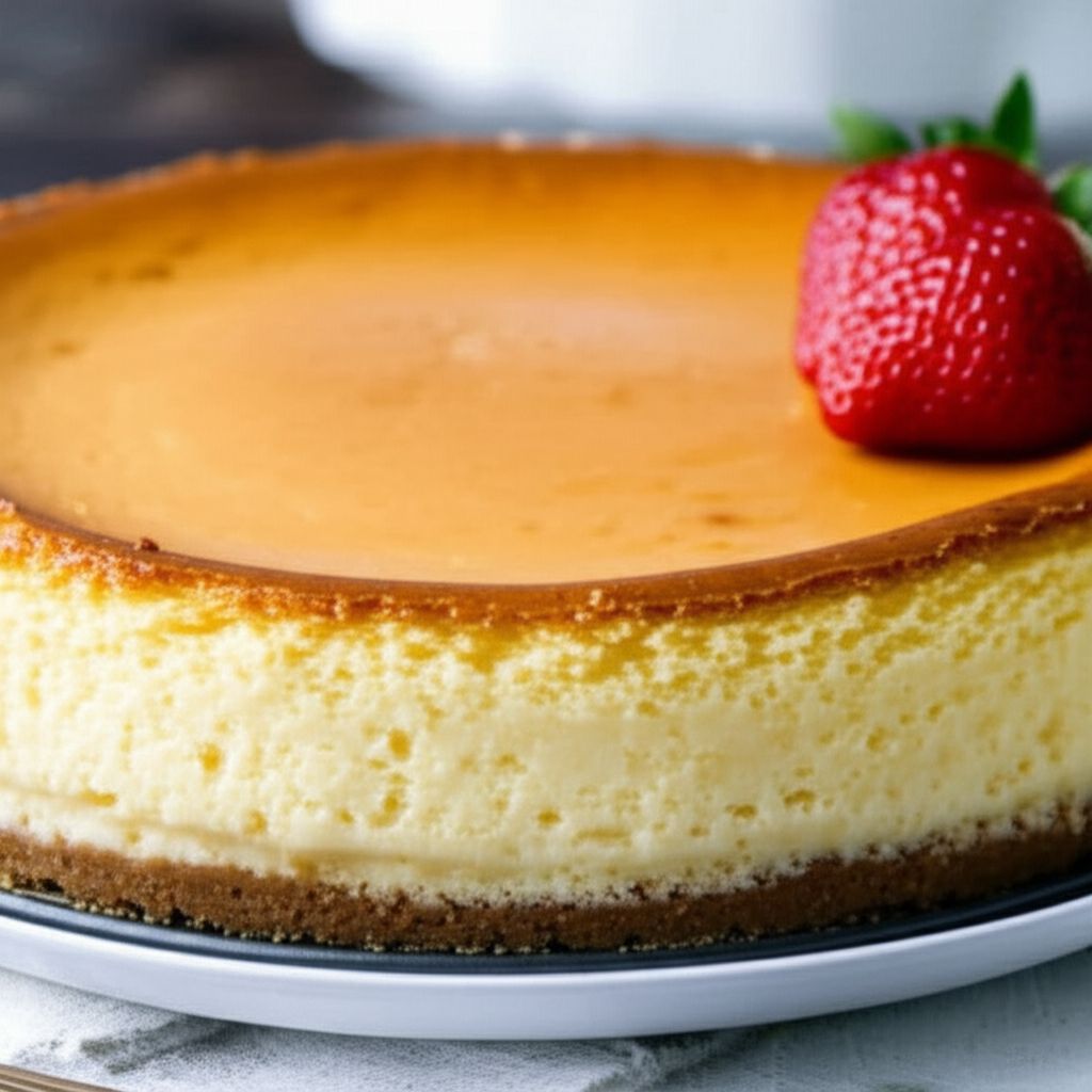 Kim's Eggnog Cheesecake