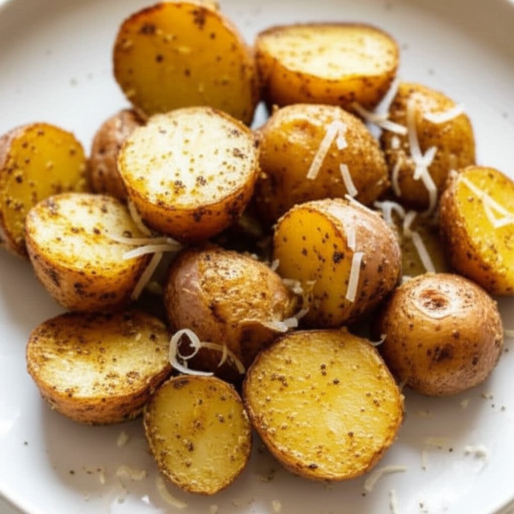 Lemon and Garlic New Potatoes