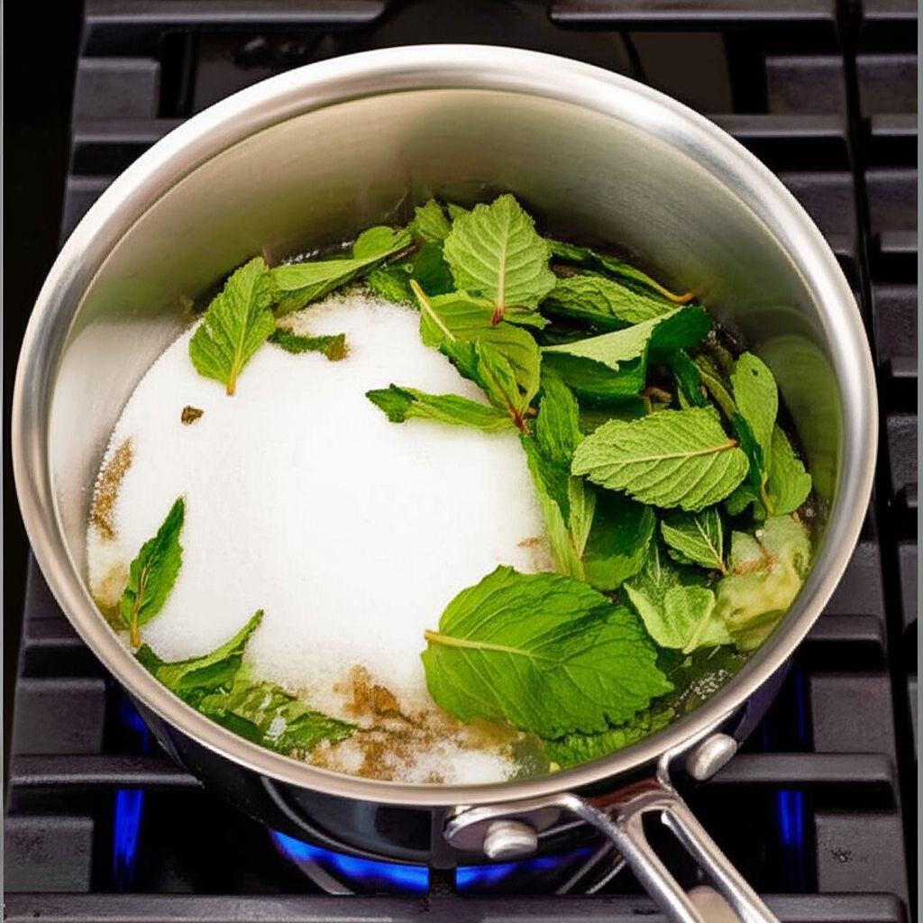 Lemon-Mint Sorbet