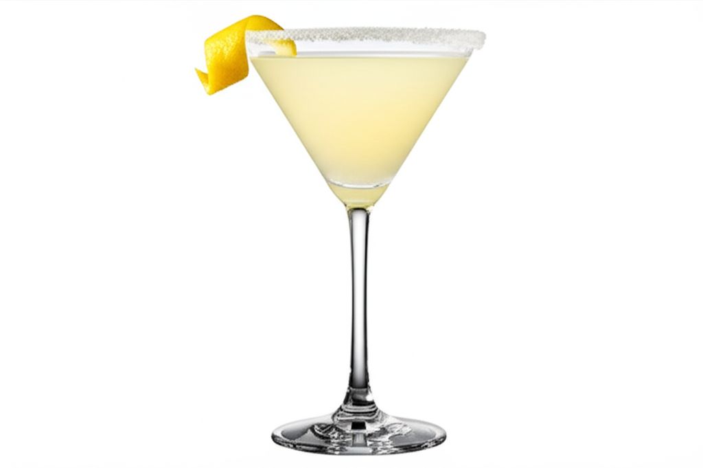 Lemony Lemon Drop Martini