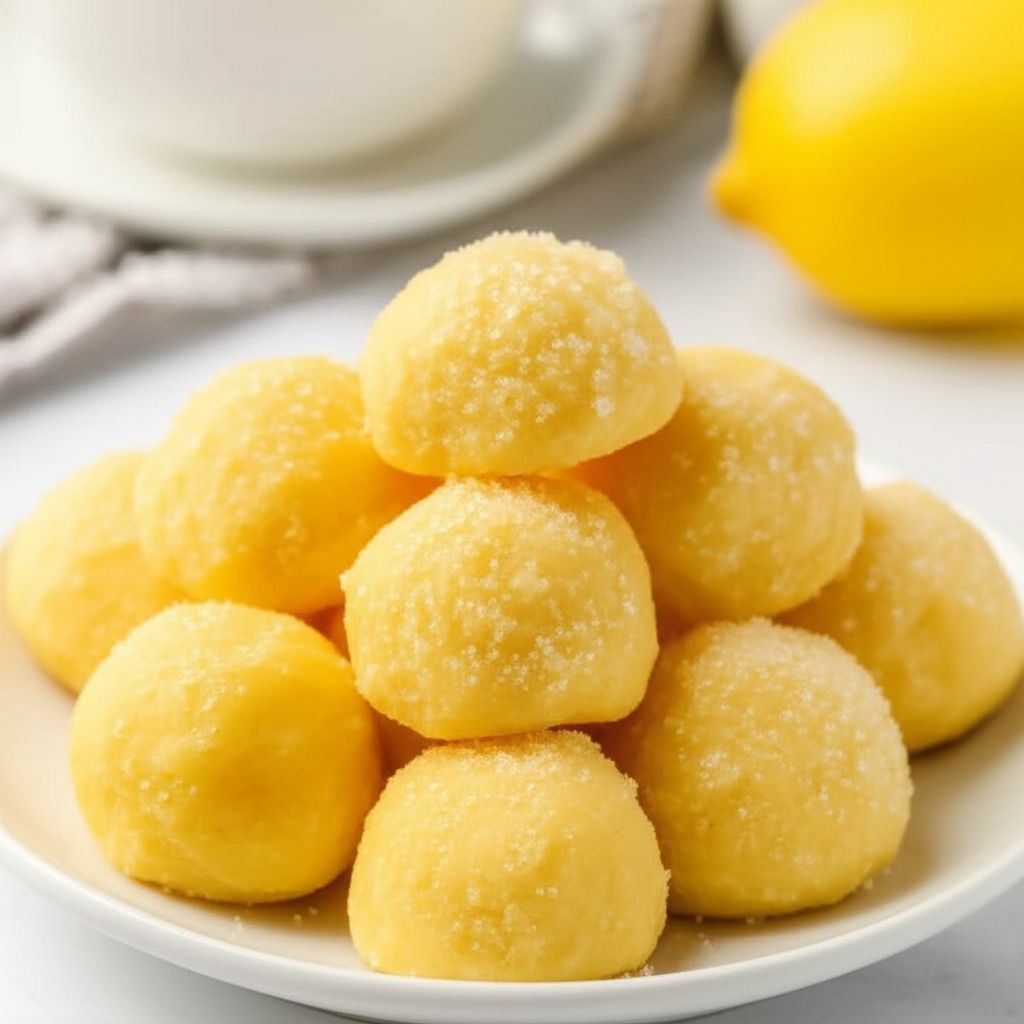 Luscious Lemon Snowballs