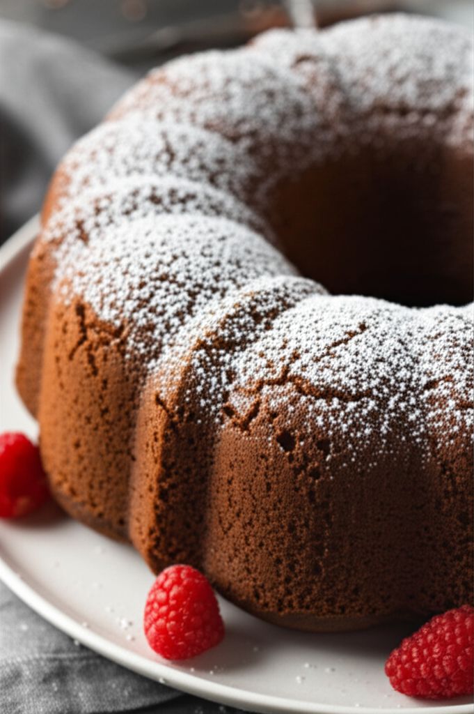 Mom's Chocolate Pound Cake