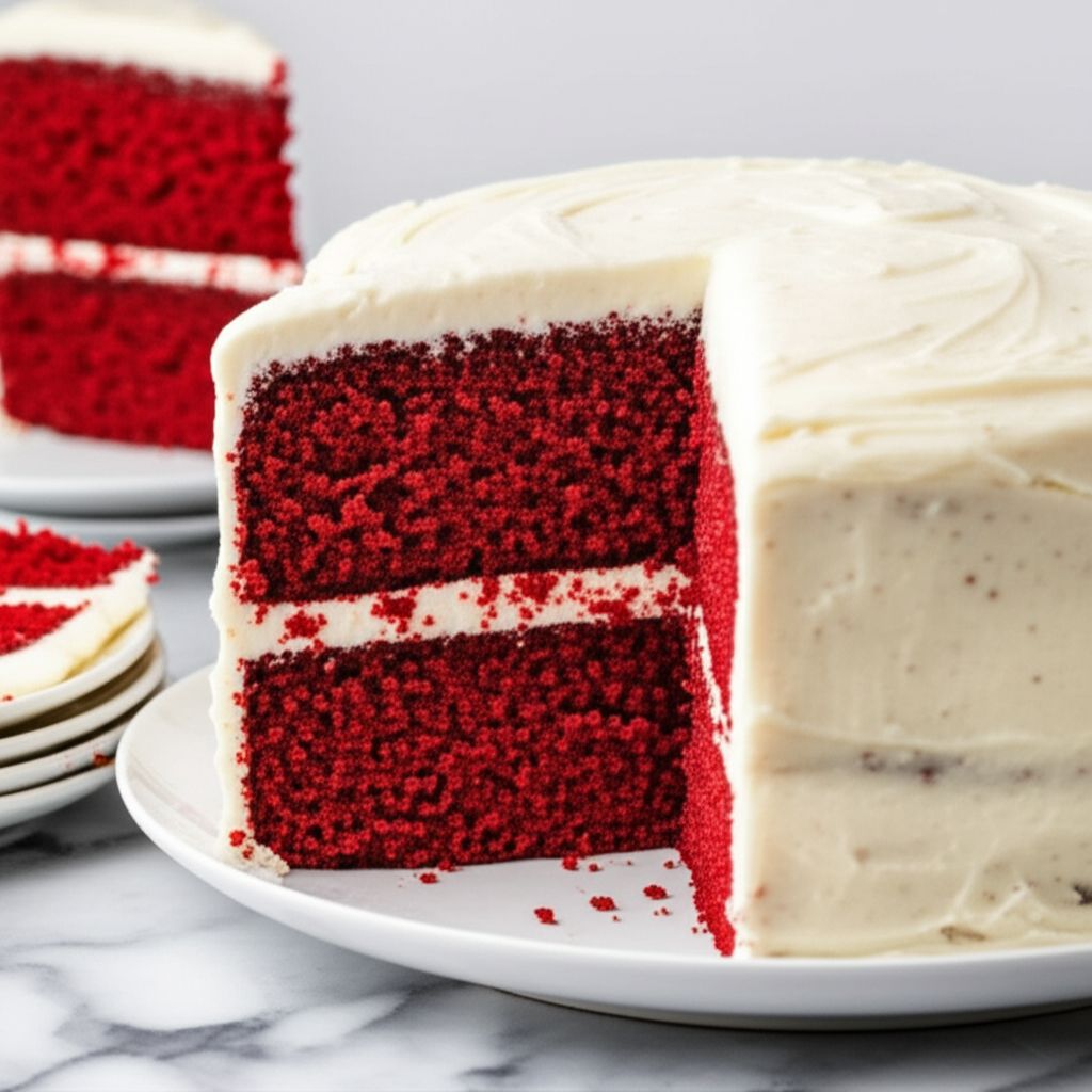 Mom's Signature Red Velvet Cake