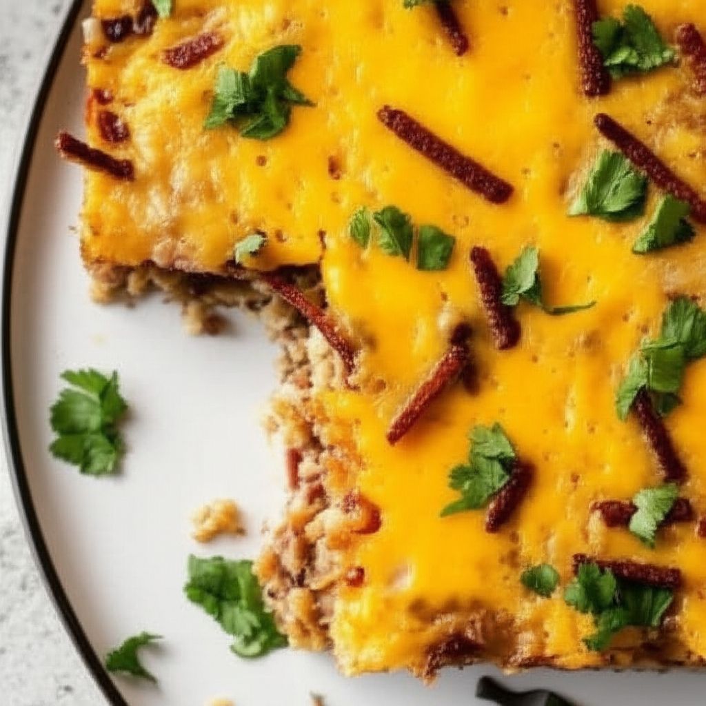 Mrs. Payson's SPAM® and Grits Brunch Casserole