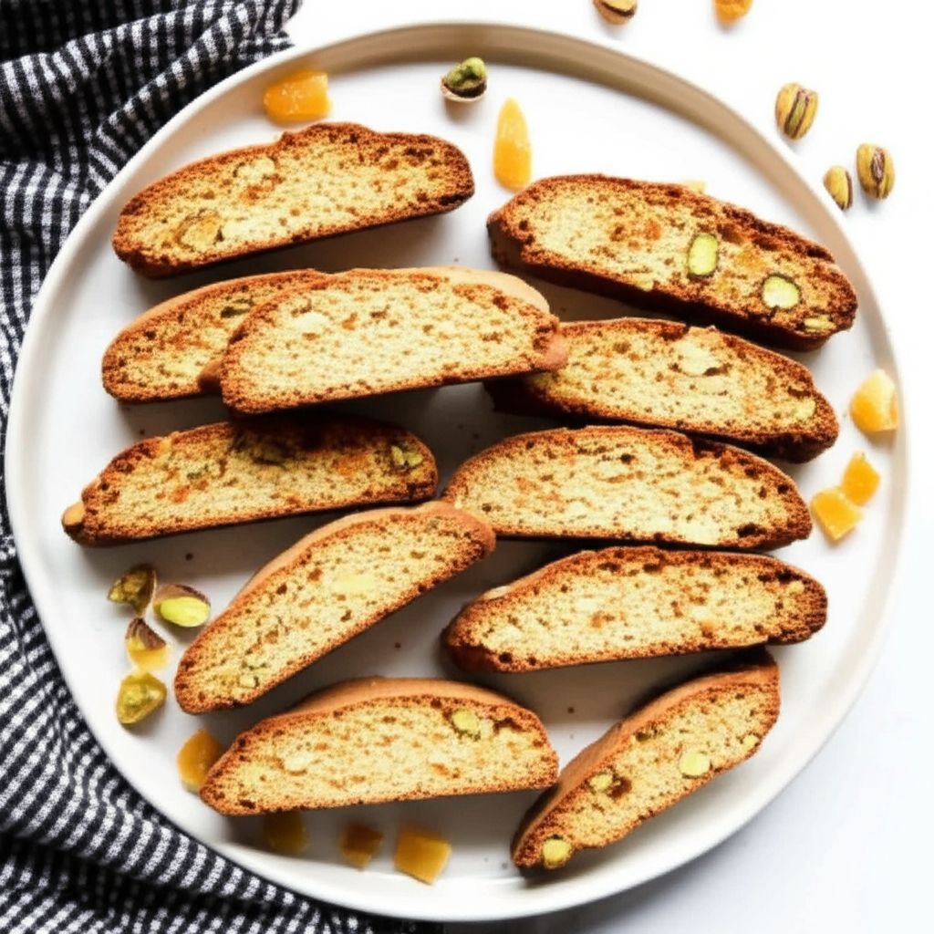 Nutty Pina Colada Biscotti