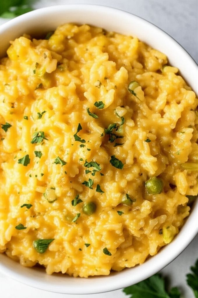 One Pot Easy Cheesy Vegetables and Rice
