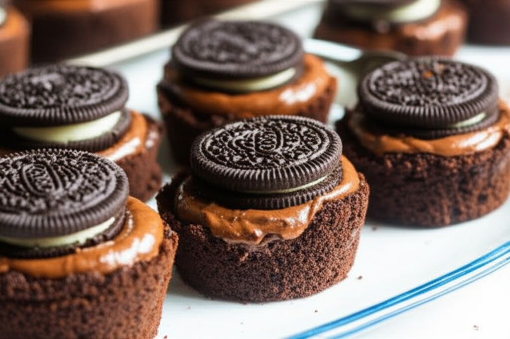 Oreo-Stuffed Brownies
