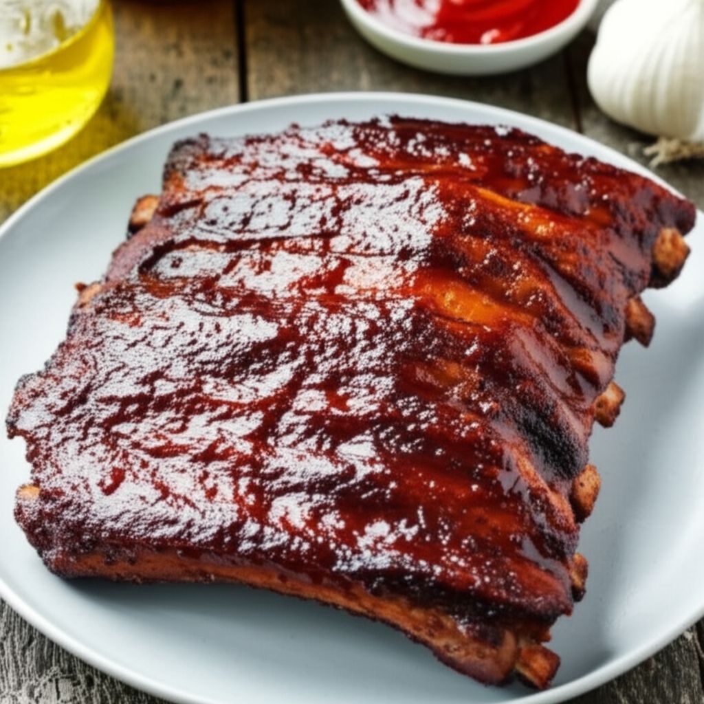Oven-Barbecued Ribs